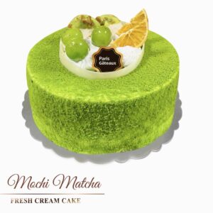 Bánh Gato Mochi Matcha 6"